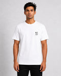 Men’s Comfort Fit White Classic Round Neck T-Shirt